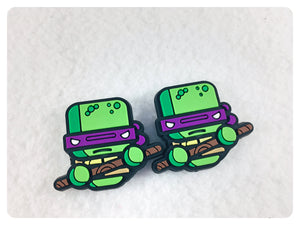 Set of 2 - PVC Resin - TMNT - Turtle - Donatello v1