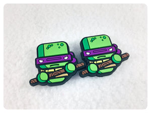 Set of 2 - PVC Resin - TMNT - Turtle - Donatello v1