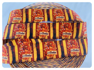 Ribbon by the Yard - HP - Wizard School - Gryffindor