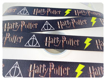 Load image into Gallery viewer, Ribbon by the Yard - HP - Wizard School - Logo Ribbon
