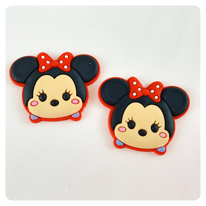 Set of 2 - PVC Resin - Mrs. Mouse