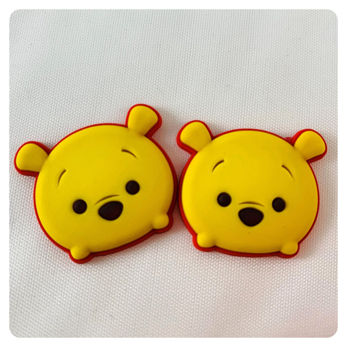 Set of 2 - PVC Resin - Winnie the Pooh