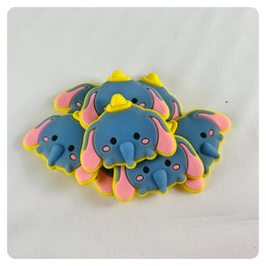 Set of 2 - PVC Resin - Dumbo - Flying Elephant