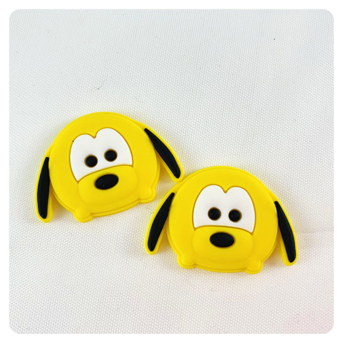 Set of 2 - PVC Resin - Pluto - Dog