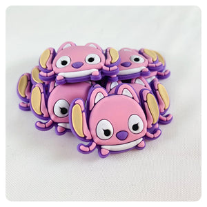 Set of 2 - PVC Resin - Angel - Stitch