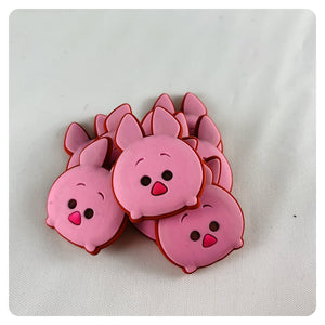 Set of 2 - PVC Resin - Piglet - Winnie the Pooh