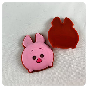 Set of 2 - PVC Resin - Piglet - Winnie the Pooh