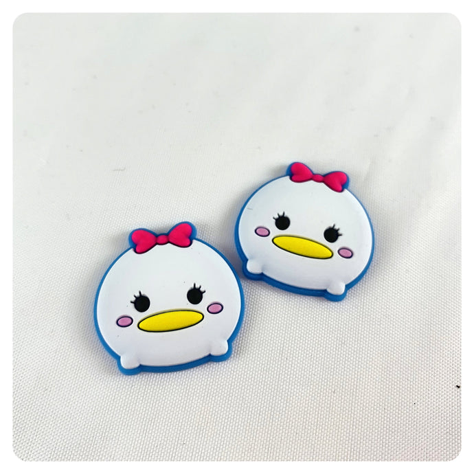 Set of 2 - PVC Resin - Daisy Duck