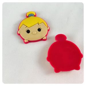 Set of 2 - PVC Resin - Tinkerbell - Fairy