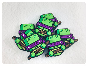 Set of 2 - PVC Resin - TMNT - Turtle - Donatello v1