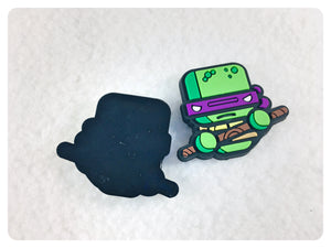 Set of 2 - PVC Resin - TMNT - Turtle - Donatello v1