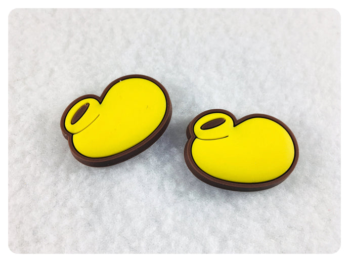 Set of 2 - PVC Resin - Mr. Mouse - Yellow Shoes