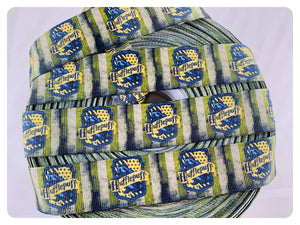 Ribbon by the Yard - HP - Wizard School - Hufflepuff