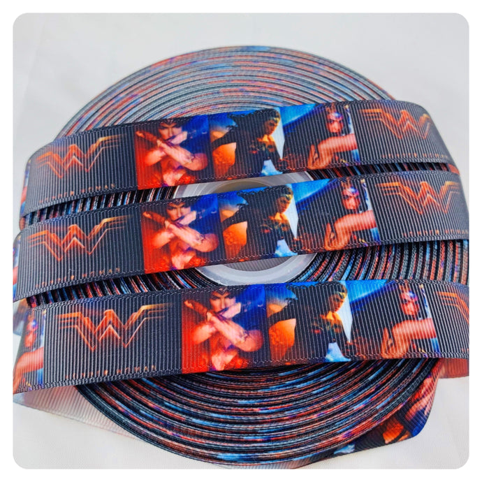 Ribbon by the Yard - Wonder Woman - Superhero - Diana