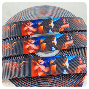 Ribbon by the Yard - Wonder Woman - Superhero - Diana
