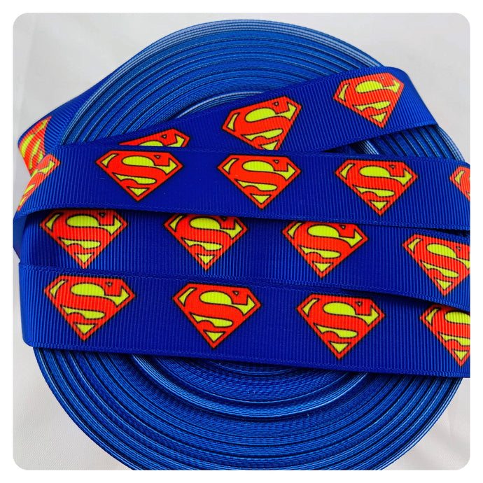 Ribbon by the Yard - Superman - Superhero