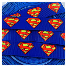 Load image into Gallery viewer, Ribbon by the Yard - Superman - Superhero
