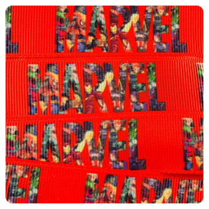 Ribbon by the Yard - Marvel Ribbon - Superheros