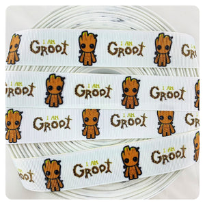 Ribbon by the Yard - I am Groot - Guardians