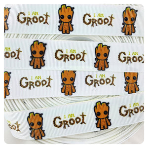 Ribbon by the Yard - I am Groot - Guardians