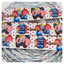 Load image into Gallery viewer, Ribbon by the Yard - Dumbo - Flying Elephant Ribbon
