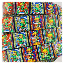 Load image into Gallery viewer, Ribbon by the Yard - 1&quot; - Zelda - Link - Video Games
