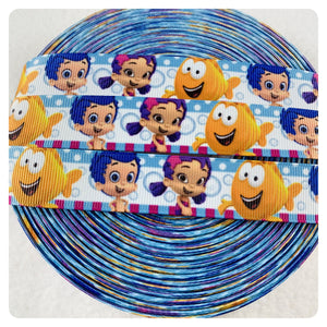 Ribbon by the Yard - Bubble Guppies Ribbon