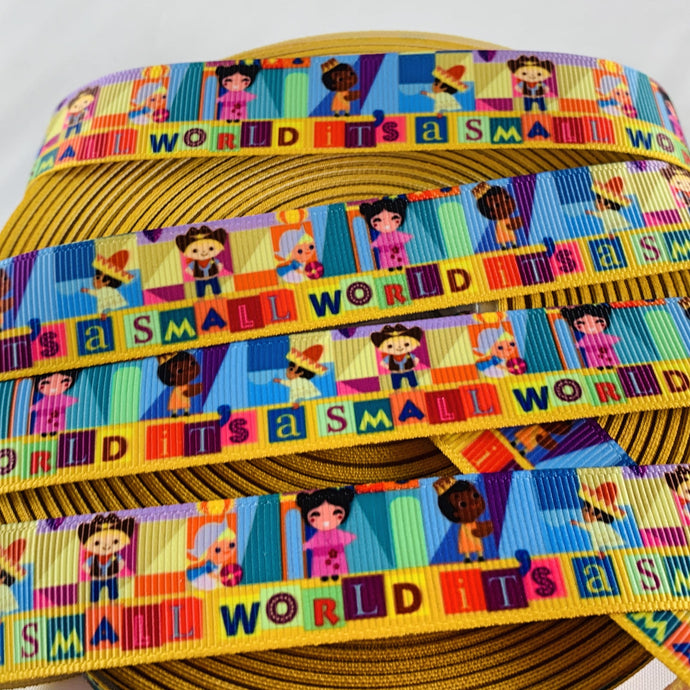 Ribbon by the Yard - Small World