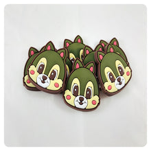 Load image into Gallery viewer, Set of 2 - PVC Resin - Chip - Chipmunk - Brown Nose
