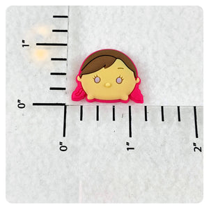 Set of 2 - PVC Resin - Anna - Frozen - Princess - Tsum