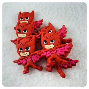 Set of 2 - PVC Resin - PJ Masks - Owlette