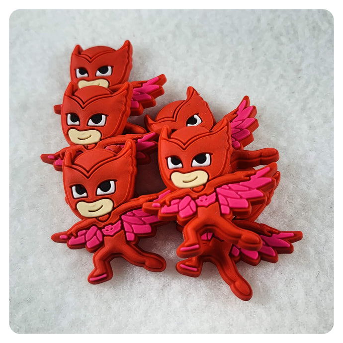 Set of 2 - PVC Resin - PJ Masks - Owlette
