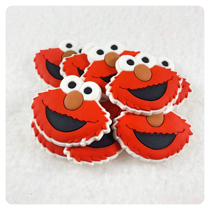 Set of 2 - PVC Resin - Educational Red Monster
