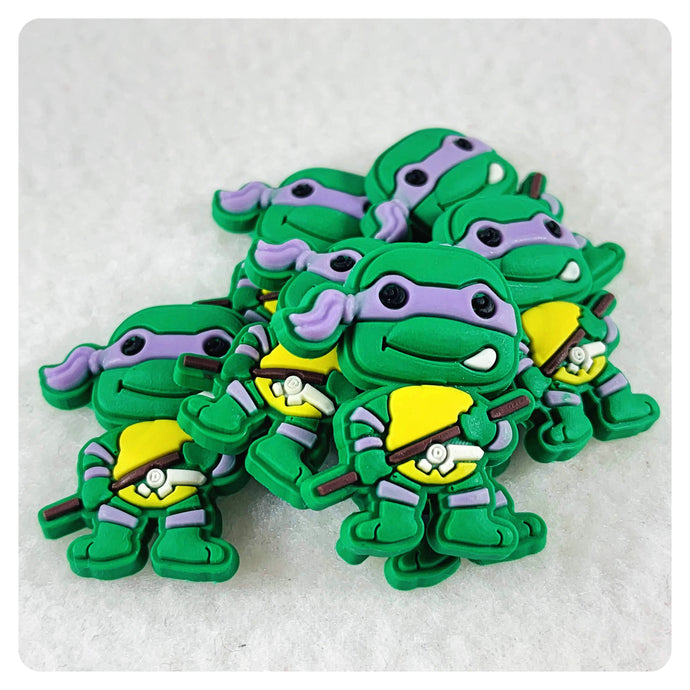 Set of 2 - PVC Resin - TMNT - Turtle - Donatello