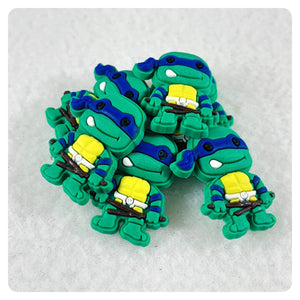 Set of 2 - PVC Resin - TMNT - Turtle - Leonardo