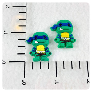 Set of 2 - PVC Resin - TMNT - Turtle - Leonardo