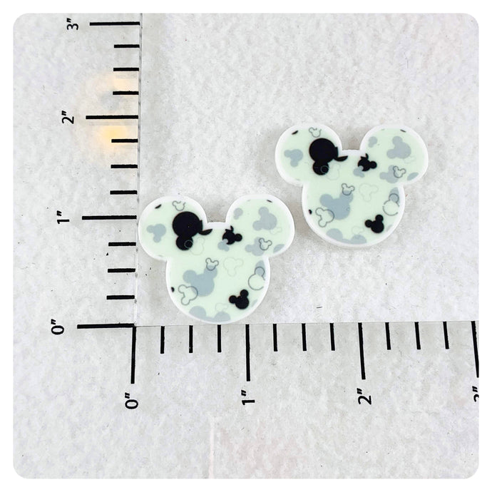 Set of 2 - Planar Resin - Mr. Mouse