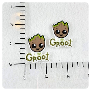 Set of 2 - Planar Resin - Groot - Guardians
