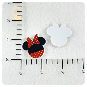Set of 2 - Planar Resin - Mrs. Mouse