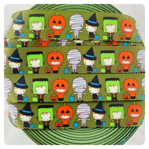 Ribbon by the Yard - Halloween Kids