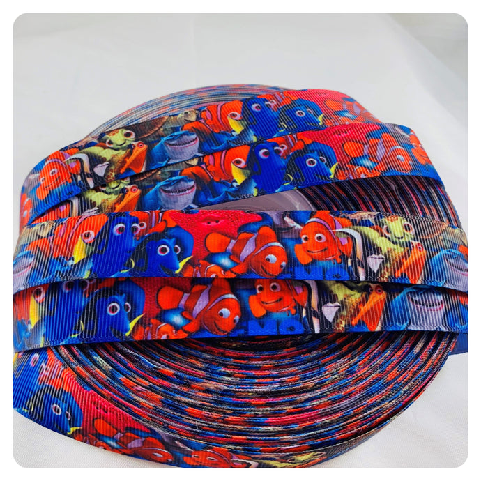 Ribbon by the Yard - Finding Nemo - Dory