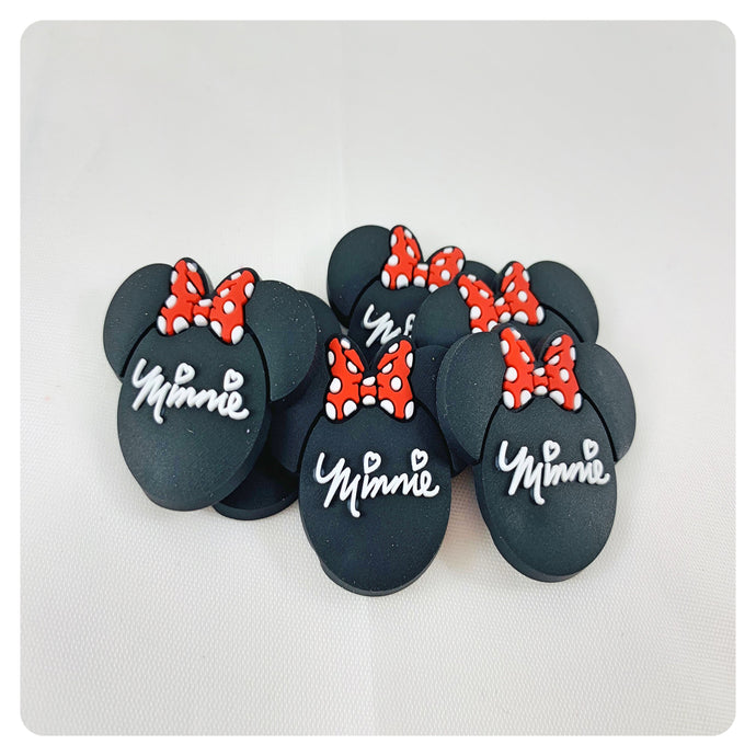 Set of 2 - PVC Resin - Mrs. Mouse - Name