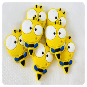 Set of 2 - PVC Resin - Bumble Bee
