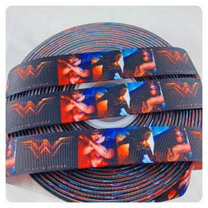 Ribbon by the Yard - Wonder Woman - Superhero - Diana