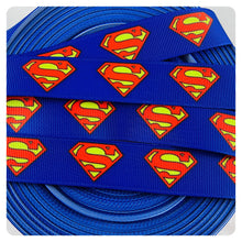 Load image into Gallery viewer, Ribbon by the Yard - Superman - Superhero
