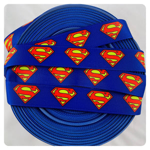 Ribbon by the Yard - Superman - Superhero