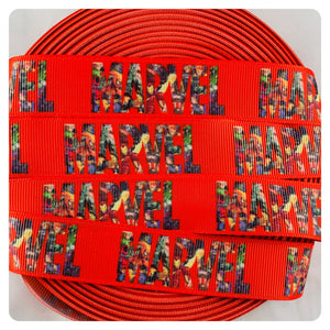 Ribbon by the Yard - Marvel Ribbon - Superheros