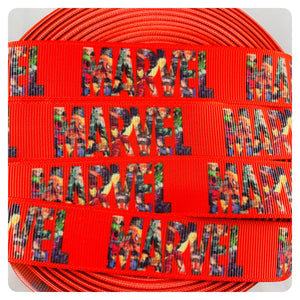 Ribbon by the Yard - Marvel Ribbon - Superheros