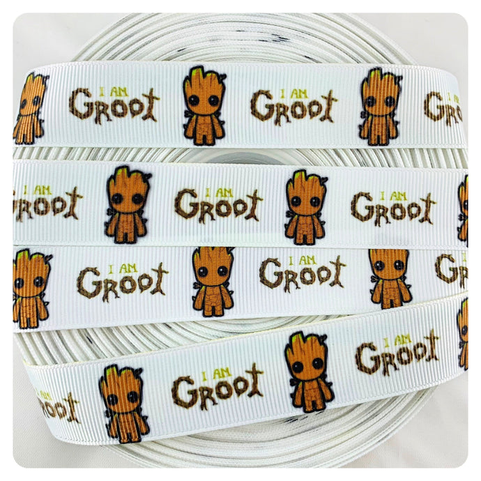 Ribbon by the Yard - I am Groot - Guardians