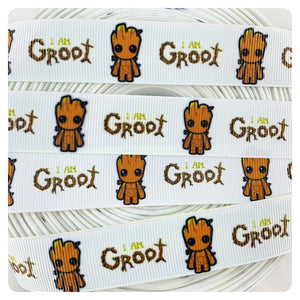 Ribbon by the Yard - I am Groot - Guardians